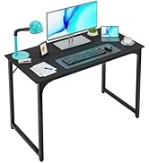 PIKAQTOP 39 inch Computer Desk Gaming Desk Multi-Function Writing Table Student Art Modren Simple...