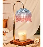Flower Candle Warmer Lamp with Timer Dimmable,Height Adjustable Birthday Gifts for Women Mom Chri...