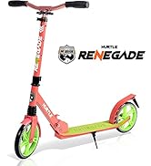 Hurtle Scooter – Scooter for Teenager – Kick Scooter – 2 Wheel Scooter with Adjustable T-Bar Hand...