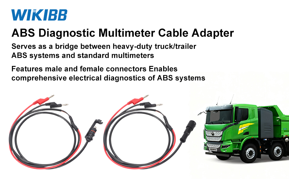 WIKIBB ABS Diagnostic Multimeter Cable Adapter