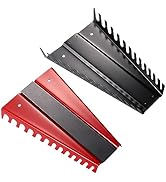 ALOANES 26-Slot Magnetic Metal Wrench Organizer, Fit SAE & Metric Wrench Storage, Tool Organizer ...