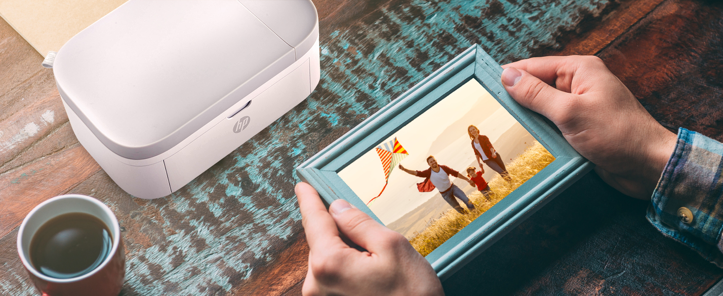 HP Sprocket Studio Plus WiFi Printer – Wirelessly Prints 4x6” Photos from Your