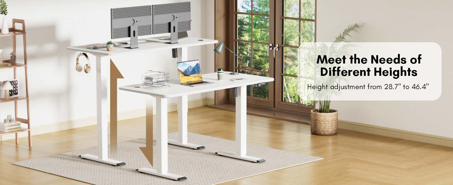 Electric Height Adjustable Standing Desk