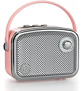 Portable Bluetooth Speaker Wireless Powerful Deep Bass Loud Stereo Sound Vintage Decor Cute Fashi...