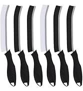 Set of twelve hook and loop fastener straps. Six white and six black straps with rounded ends and looped handles, arranged in alternating rows.