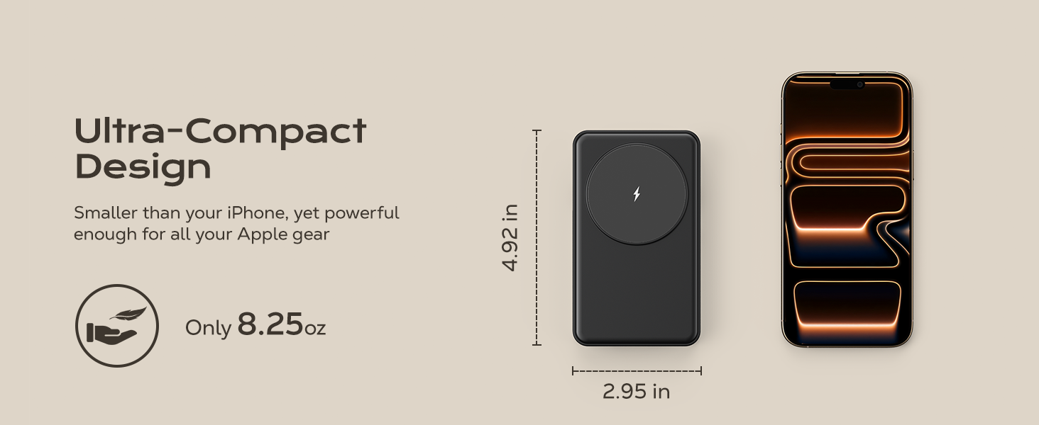 compact apple wireless charger