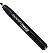 Markal 96575 Dura-Ink Retractable Permanent Ink Marker with Fine Bullet Tip, Black (1Pc)