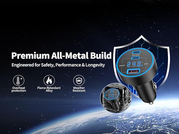 c car chargers fast charging
