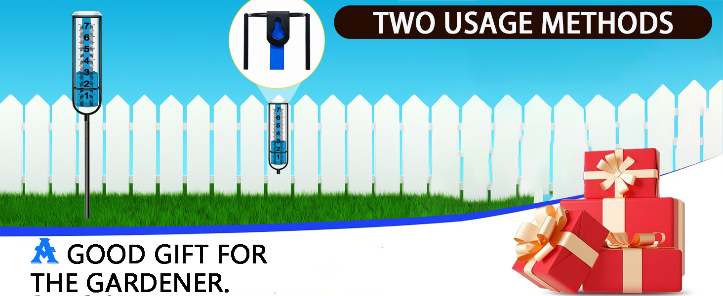 hree-section Large rain gauge