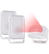 Motion Sensor Alarm Motion Detector Alarm Doorbell Indoor Alarms Business Door Entry Chime Multif...