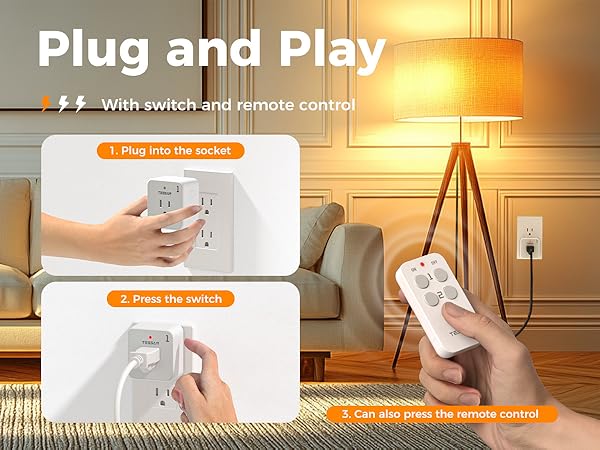 remote plugs outlet