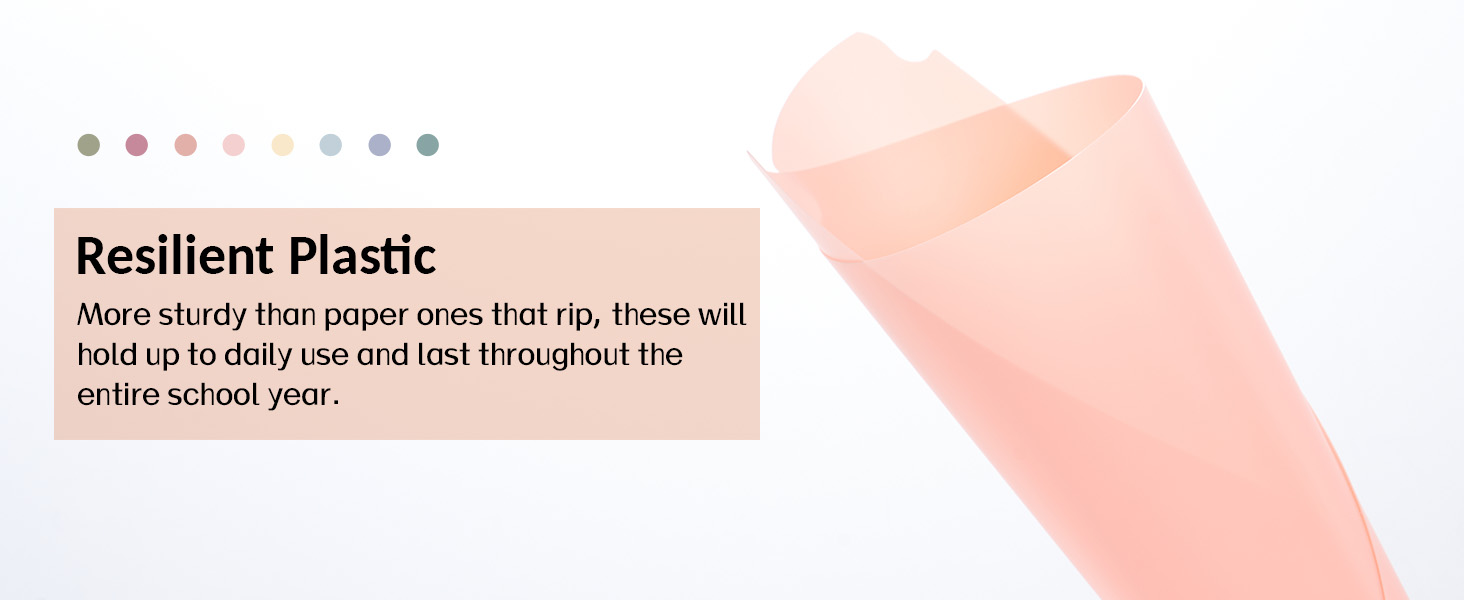 it&amp;#39;s more sturdy than paper dividers, and it can hold up to daily use