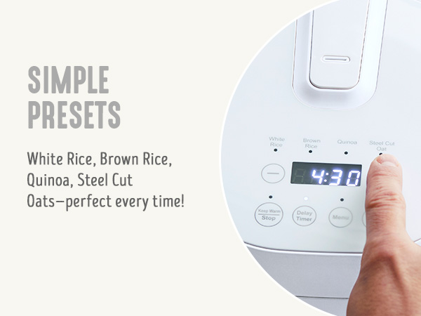 GreenLife, Ceramic Nonstick, PFAS-Free, Non-Toxic, Rice Cooker, Electrics