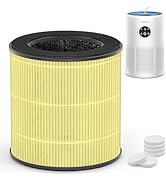 Tailulu D10 Replacement Filter,Air Purifier Filter for Tailulu D10 Air Purifier, 3-in-1 H13 Grade...