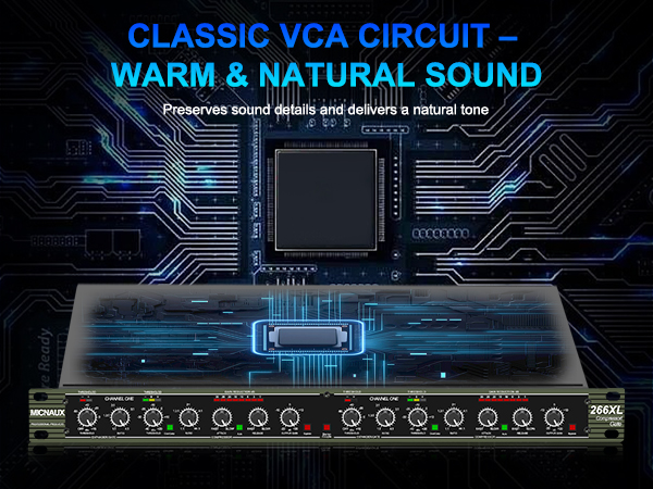 CLASSIC VCA CIRCUIT - WARM &amp; NATURAL SOUND