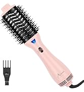 Aima Beauty Blow Dryer Brush - Ionic Ceramic Hot Air Brush for Frizz-Free Straightening &amp; Volumin...