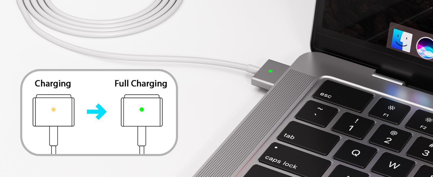 45W Charger for MacBook Pro, 45W Magnetic2 T-Tip Power Adapter Charger Replacement for Mac Pro/air