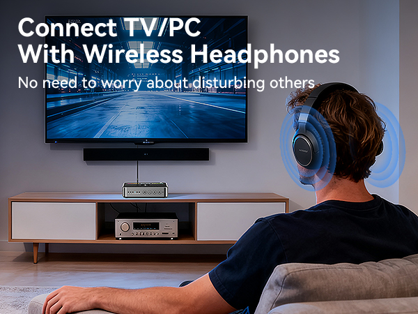 bluetooth transmitter for tv;bluetooth transmitter