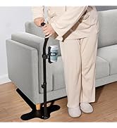Chair Couch Stand Assist with Cup Holder,Adjustable Height Chair Lift Assist for Elderly,Daily Li...