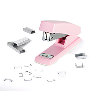 pink stapler 