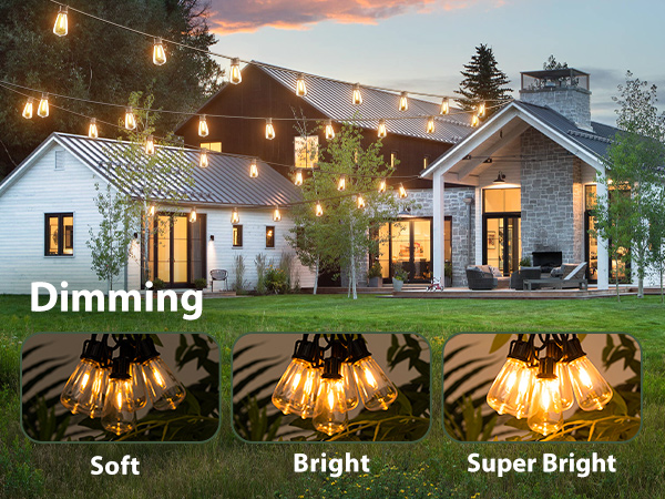 outdoor solar string lights