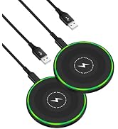 Wireless Charger Samsung S26 Fast Charging Pad for Galaxy S26 Ultra S26+ S25 Ultra S24 FE S24+ S2...