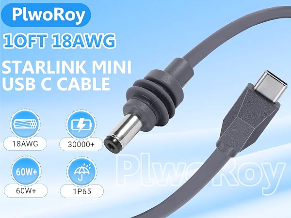 starlink mini power cable