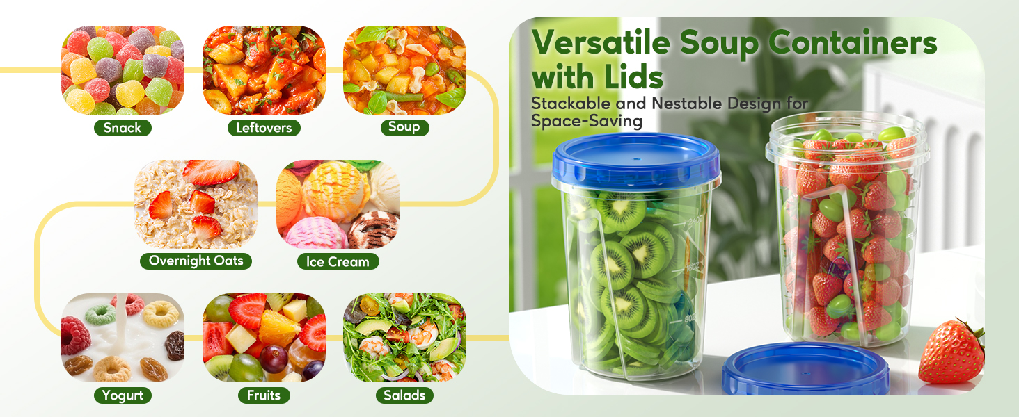 food storage containers with lids airtight