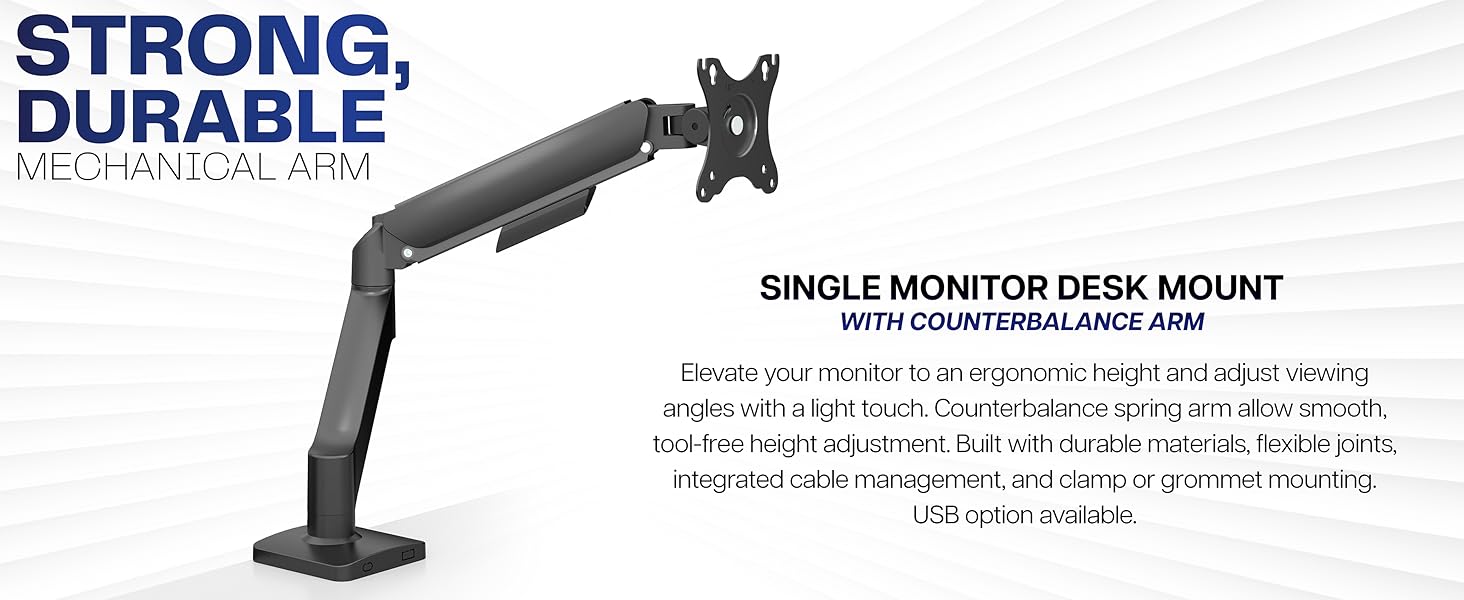 Counterbalance Desk Mount