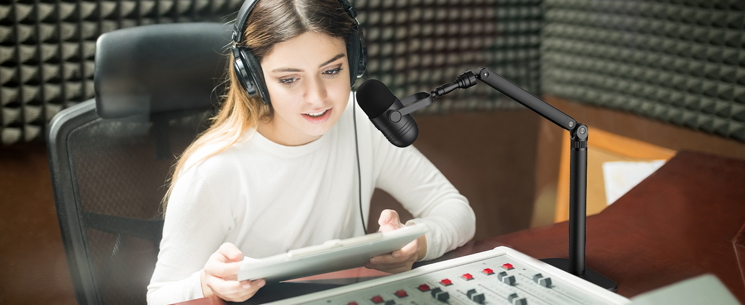 microphone stand for podcast