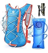 UTEBIT Kids Hydration Backpack, Lightweight Hydration Pack with 1.5L Water Bladder, Insulated BPA...