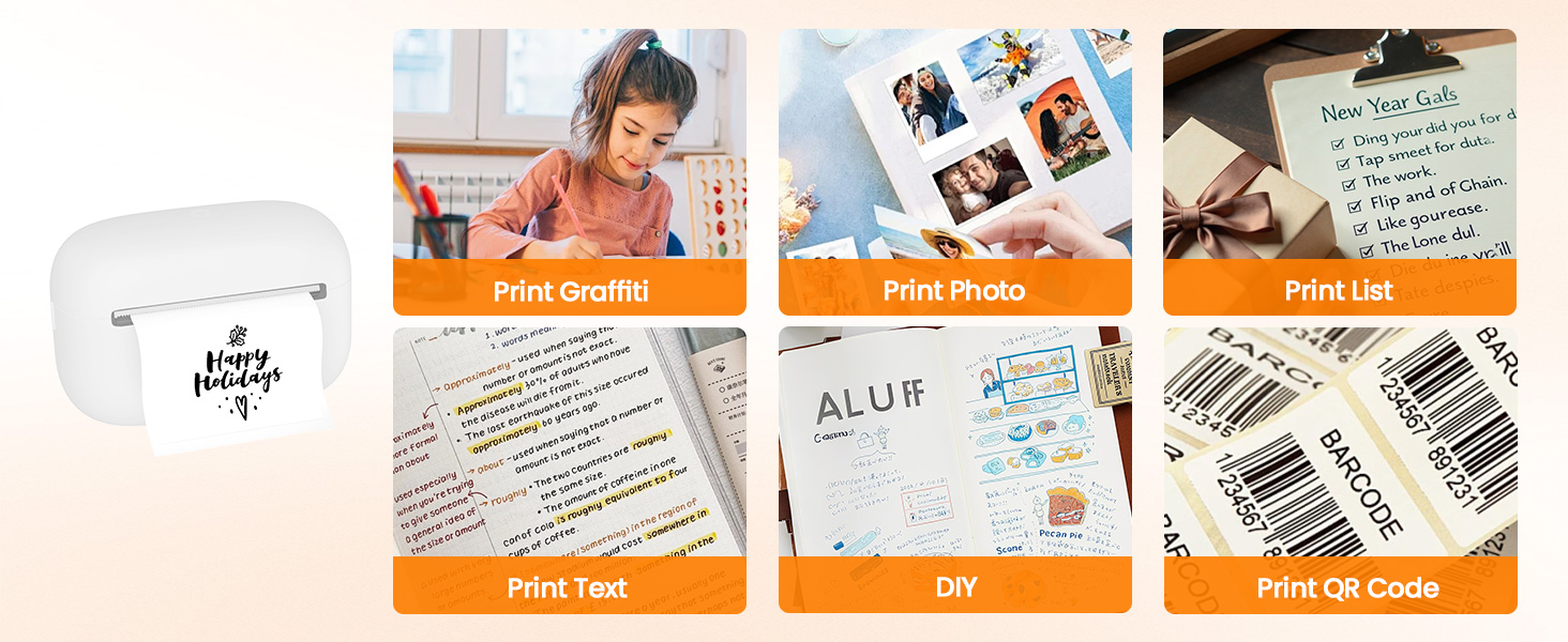 Print-Graffiti Photo List Text