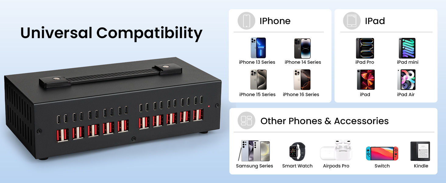 multiple charging station