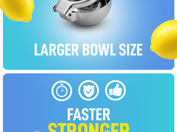  portable squeezed zulay reamer &amp; tools grape maker crusher grapefruit squeeze slice limon lemonade 