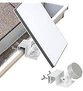 Starlink Mini Gutter Mount, Weatherproof Gutter Mount with Universal Screw Adapter for Starlink M...