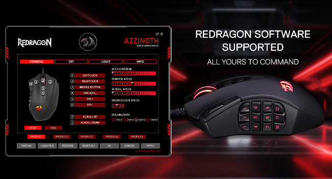 m921 mmo mouse