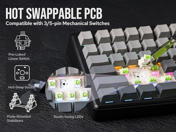 F75 MAX Wireless Gaming Keyboard