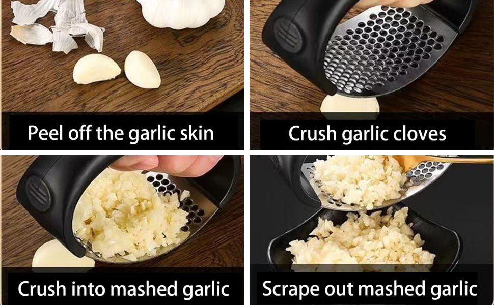 Stainless Steel Garlic Mincer Garlic Crusher