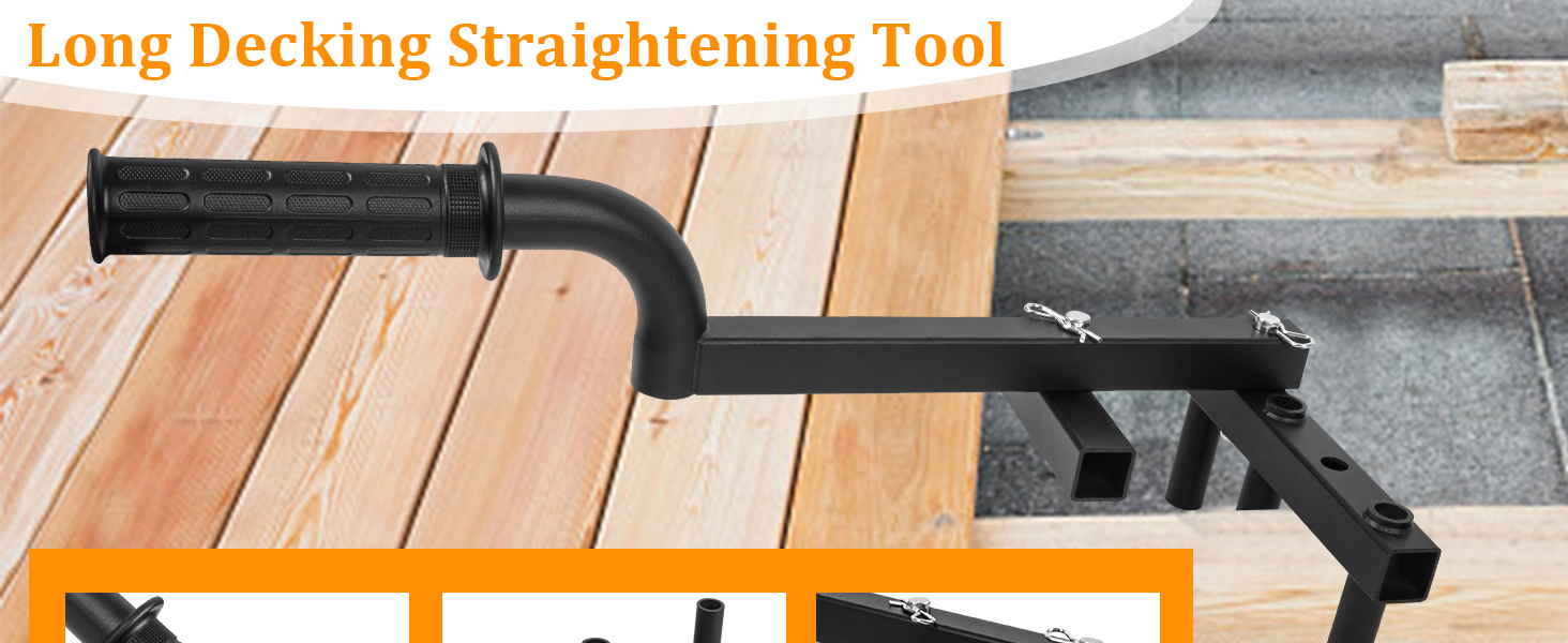 Heavy-Duty Steel Adjustable Deck Tool