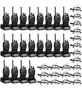 TIDRADIO TD-V2 Walkie Talkies for Adults with Earpiece 2 Way Radios Walkie Talkies Long Range Han...