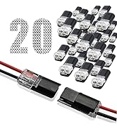 Double-wire Plug-in Connector with Locking Buckle, Double-wire Push-in Connector with Locking Buc...