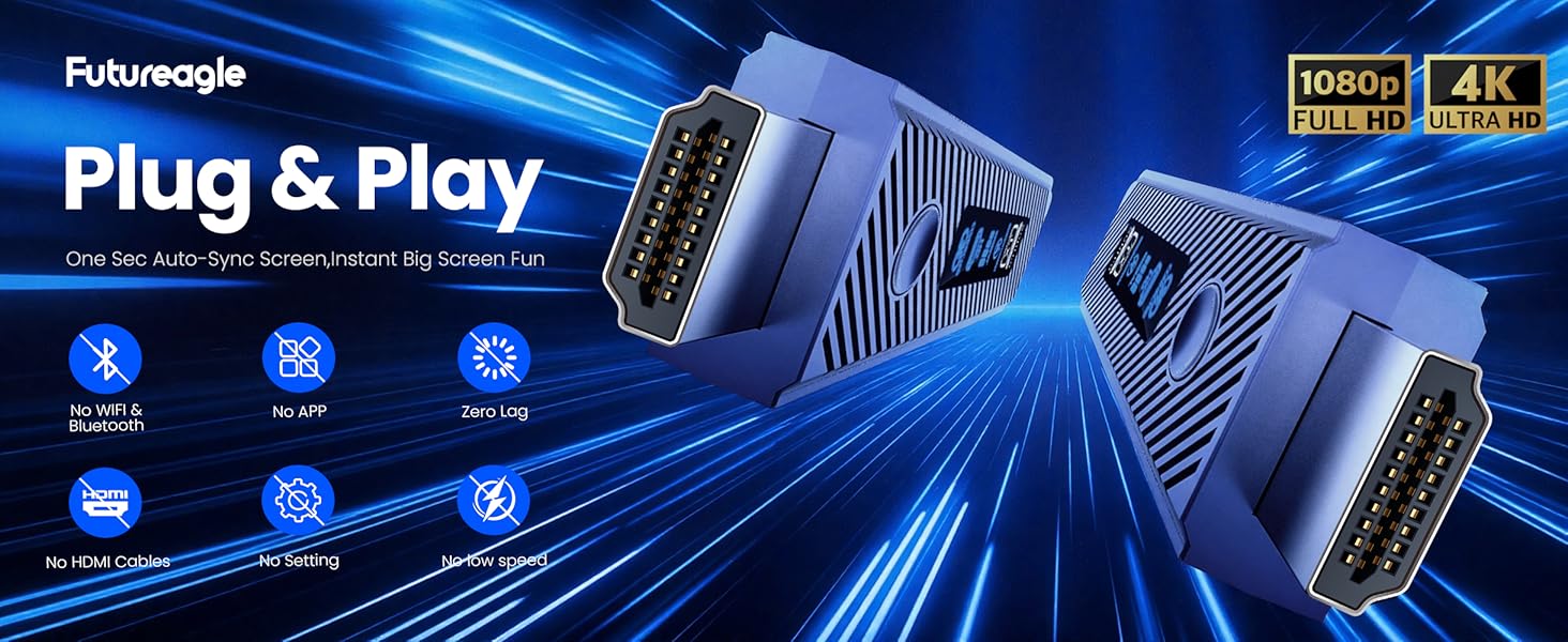 Wireless HDMI Transmitter and Receiver