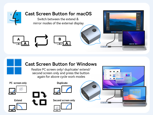 screen button