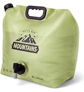 CoreMuse Camping Water Container 2 Gallon Collapsible Water Jug with Spout - Reusable Plastic Fla...