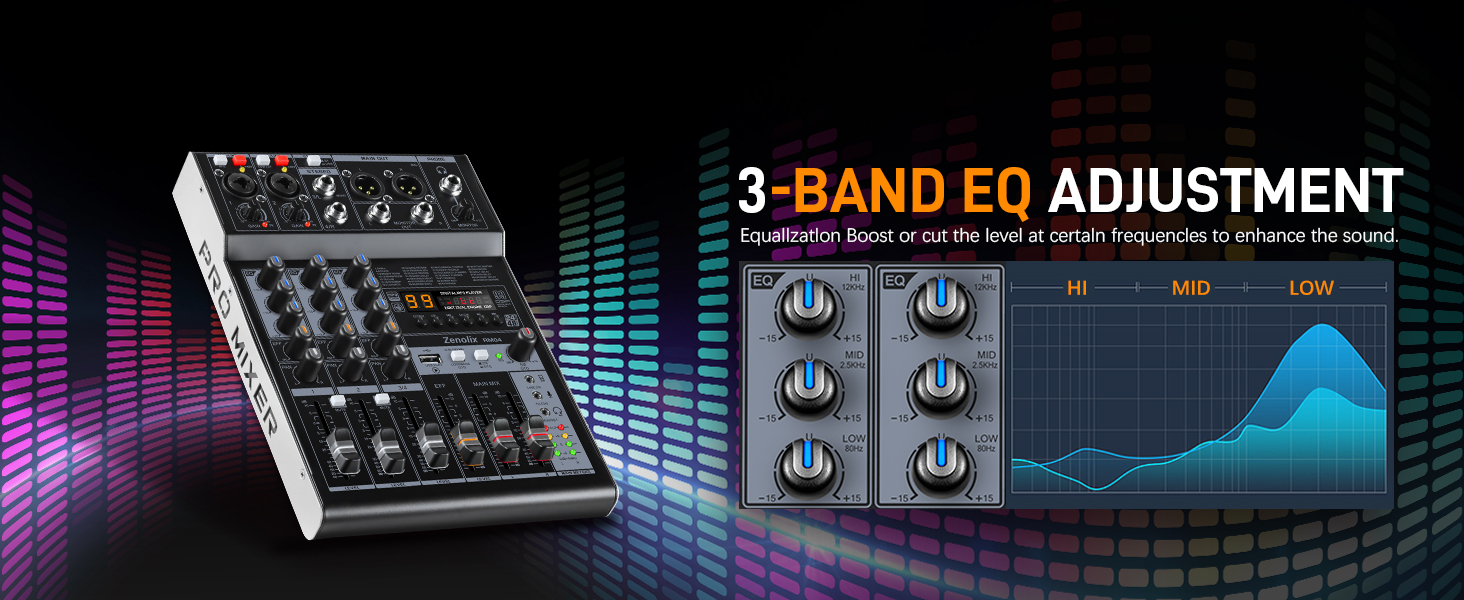 audio mixer dj mixer audio interface dj controller sound board dj board