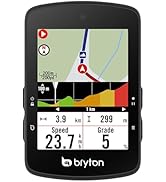 Bryton Rider S510 2.8 Inch Color LCD Touchscreen GPS Bike/Cycling Computer, Offline USA Map, Comp...