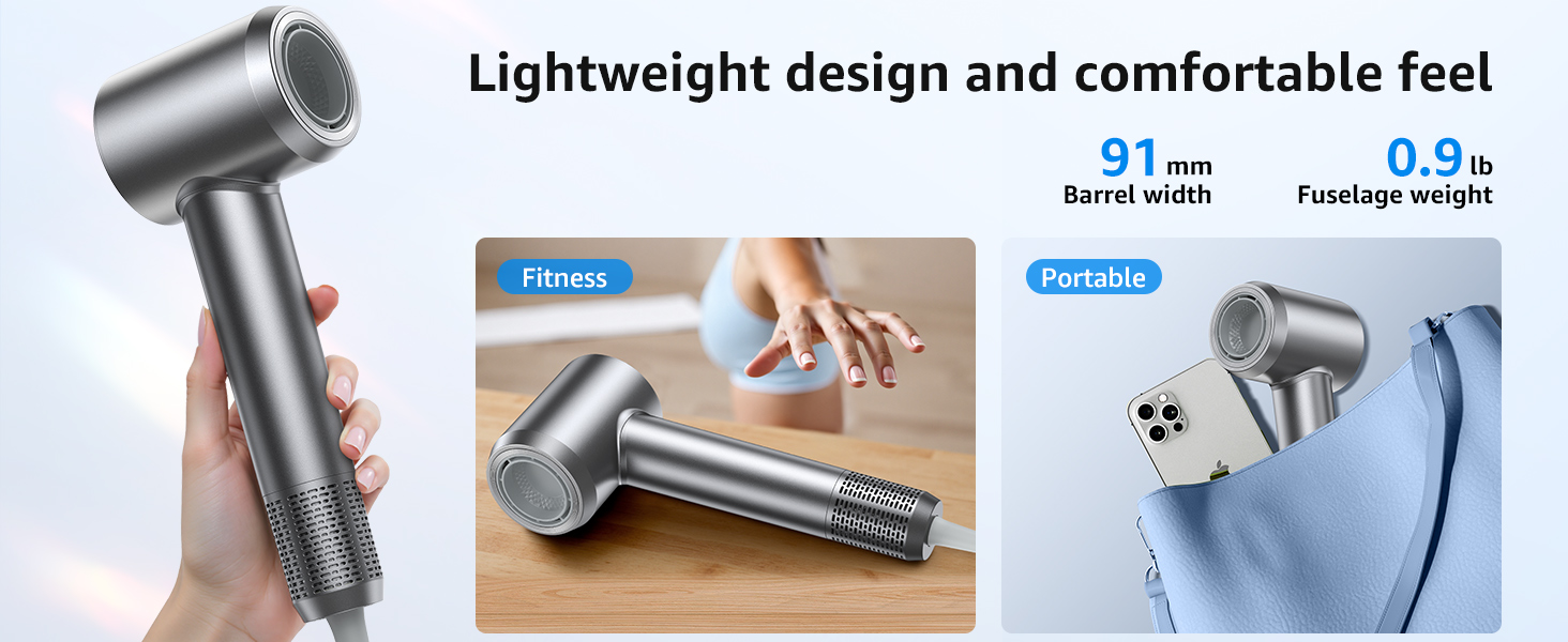 lightweight hair dryer