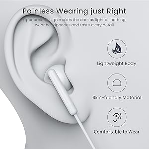 USB C Headphones for Samsung Galaxy S21 Ultra 5G USB C Earbuds Stereo Digital DAC