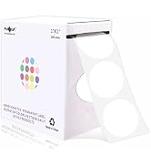 PARLAIM 1 Inch Round Permanent Adhesive Color-Code Dot Stickers,1000 Stickers Roll dots Label Dis...