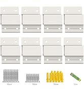 Z-Clamps, Used to Hang French Splint Picture Hanger Hardware kit, Wall Bracket Interlocking Wall ...
